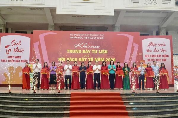 Phú Thọ: Lan tỏa văn hóa đọc từ Hội sách Đất Tổ