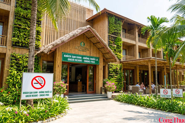 Dịch vụ lưu trú không thuốc lá: Thêm tiêu chí cho du lịch xanh