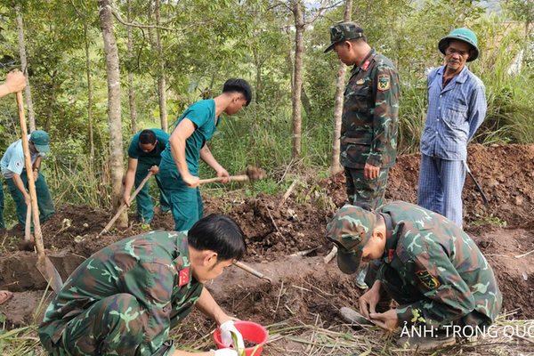 Quảng Ngãi: Đã tìm được 49 hài cốt liệt sĩ