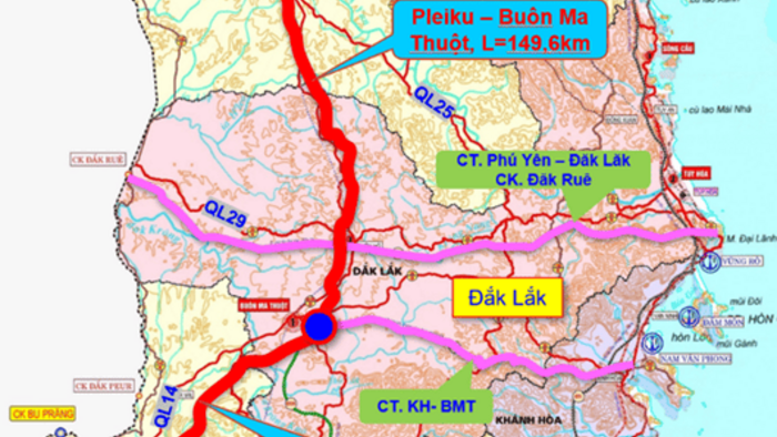 Chấp thuận nhà đầu tư lập đề xuất dự án cao tốc Pleiku - Buôn Ma Thuột - Gia Nghĩa