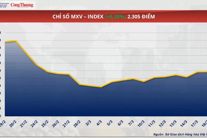 Giá cà phê Robusta tăng lên mức 5.527 USD/tấn
