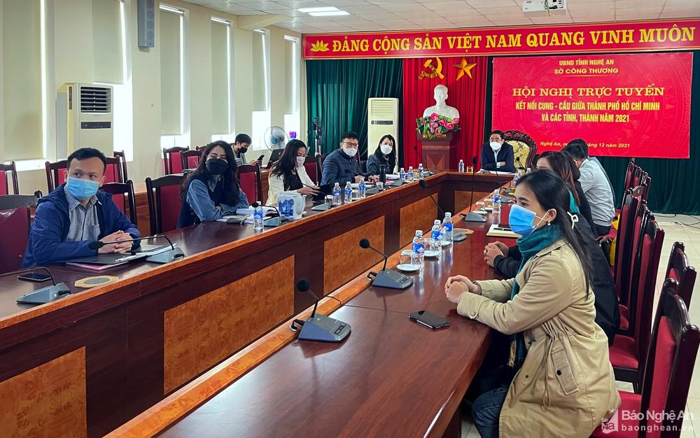 Nghệ An tham dự Hội nghị kết nối cung-cầu hàng hóa giữa TP. Hồ Chí Minh và các tỉnh, thành