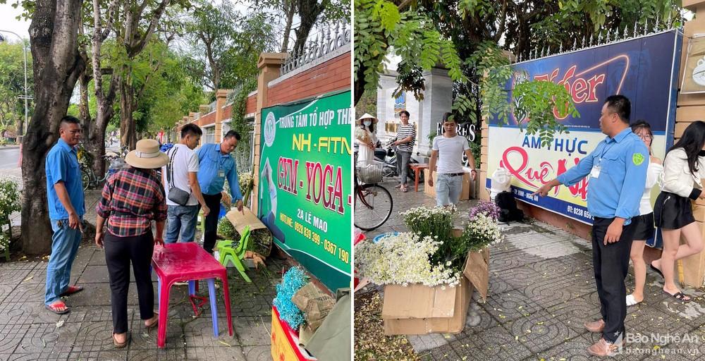 TP Vinh: Chấn chỉnh tình trạng lộn xộn tại điểm bán hoa ở đường Lê Mao ảnh 2