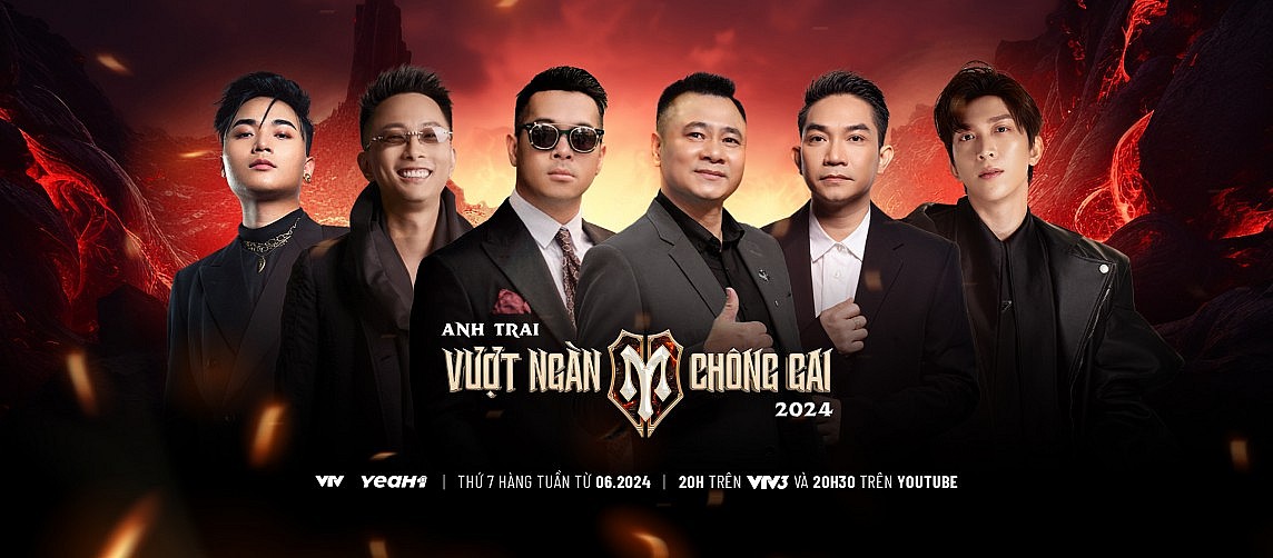 Gameshow Việt “rực lửa” ngày hè với sự cạnh tranh từ các anh trai