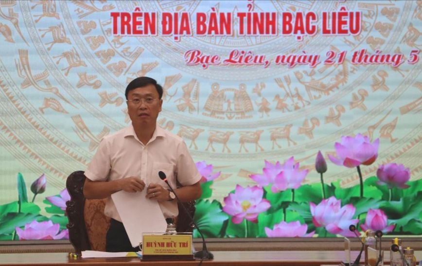 Ông Huỳnh Hữu Trí - Phó Chủ tịch UBND tỉnh Bạc Liêui