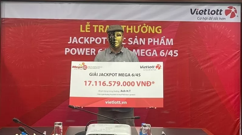 Anh H.T nhận giải Jackpot trị giá hơn 17 tỷ đồng