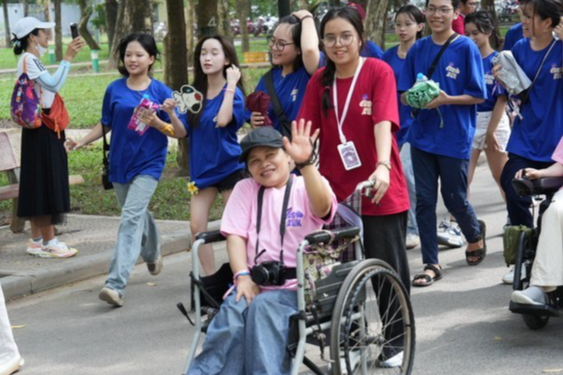 Hành trình chạm trái tim, kết nối người khuyết tật với cộng đồng