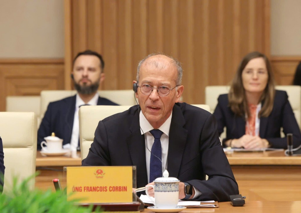 Ngài Phó Chủ tịch MEDEF: Doanh nghiệp Pháp sẵn sàng hợp tác, chia sẻ kiến thức, kinh nghiệm với các bạn Việt Nam.