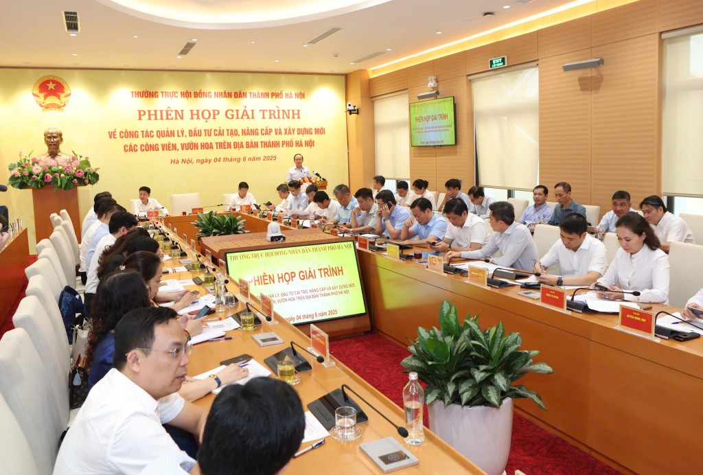 Đề xuất phân cấp cho xã, phường quản lý công viên, vườn hoa