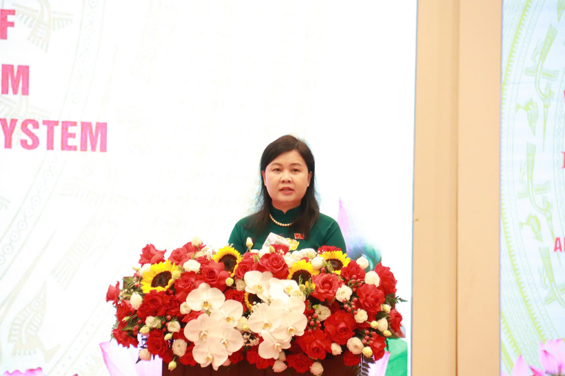 Bà Nguyễn Phương Thuỷ - Phó Chủ nhiệm Ủy ban Pháp luật và Tư pháp của Quốc hội