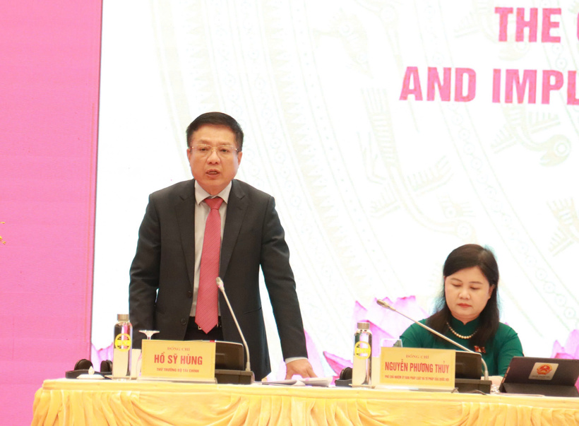 Ông Hồ Sỹ Hùng - Thứ trưởng Bộ Tài chính