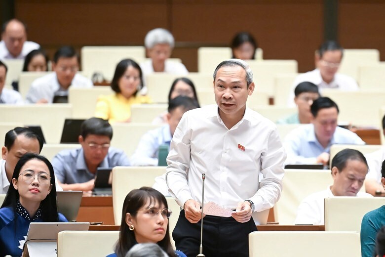 Đại biểu Phan Đức Hiếu - đoàn Thái Bình. Ảnh: QH