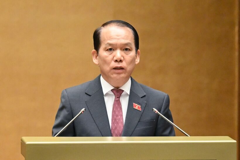 Chủ nhiệm Ủy ban Pháp luật và Tư pháp Hoàng Thanh Tùng. Ảnh: QH
