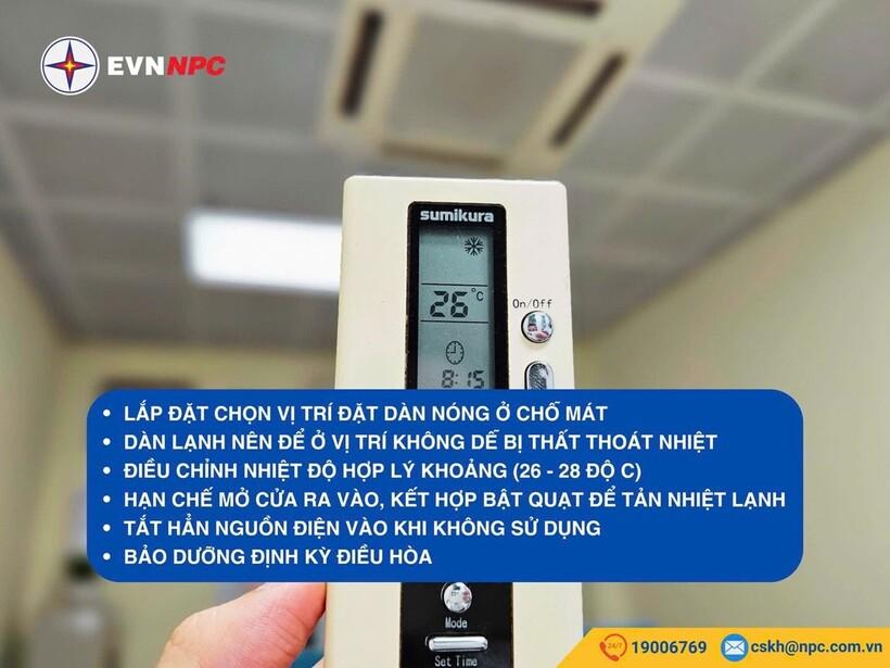 Khách hàng hãy sử dụng các thiết bị điện thông minh, hợp lý. Ảnh: EVNNPC