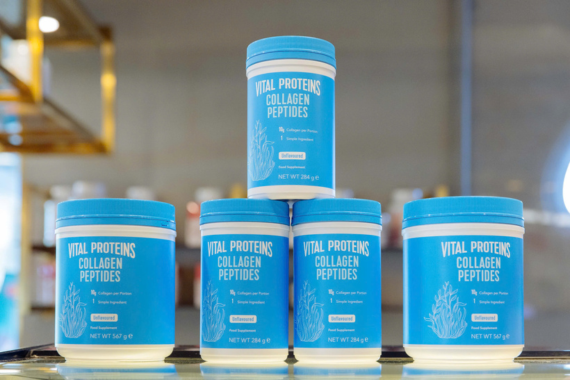 Các sản phẩm Vital Proteins Collagen Peptides hiện đã có mặt tại quầy CaliFresh thuộc hệ thống phòng tập California Fitness & Yoga, giúp người tiêu dùng thuận tiện hơn trong việc bổ sung collagen mỗi ngày