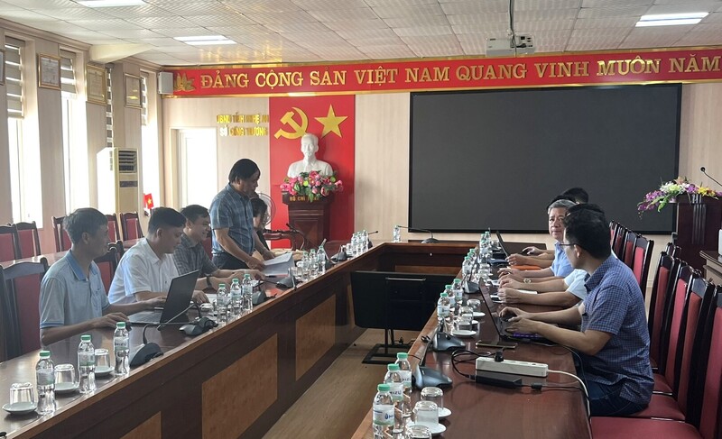 Lãnh đạo Sở Công Thương Nghệ An cũng đã có nhiều đề xuất, kiến nghị đến Bộ Công Thương thông qua đoàn công tác. Ảnh: Quốc Huy
