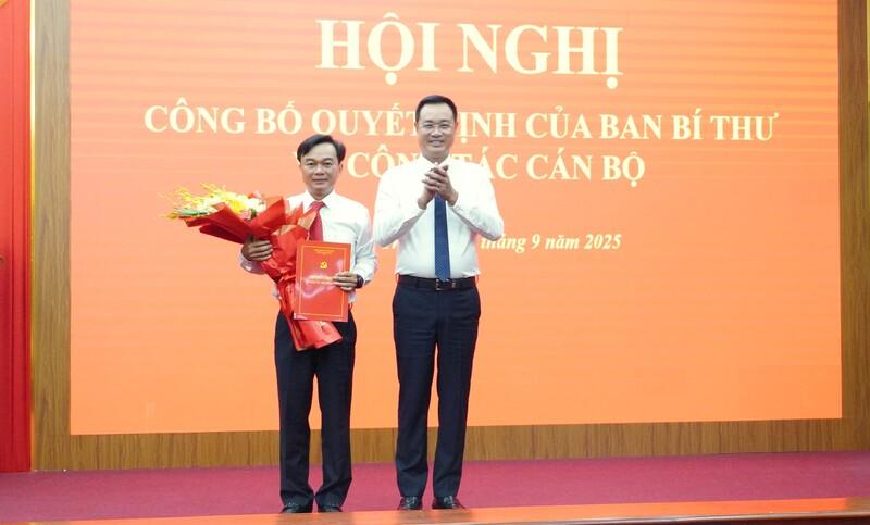 Ông Nguyễn Chiến Thắng được chỉ định làm Phó Bí thư Tỉnh uỷ Quảng Trị (Ảnh: Quốc Việt)