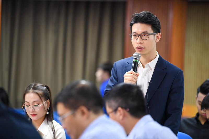 TS. Nguyễn Viết Hải phát biểu tại hội nghị.