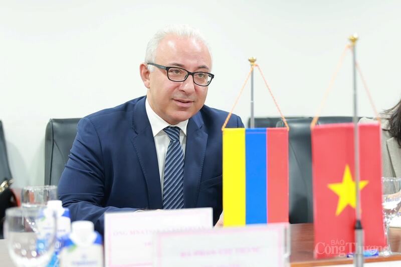 Thứ trưởng Bộ Ngoại giao Armenia - Mnatsakan Safaryan. Ảnh: Quỳnh Trang