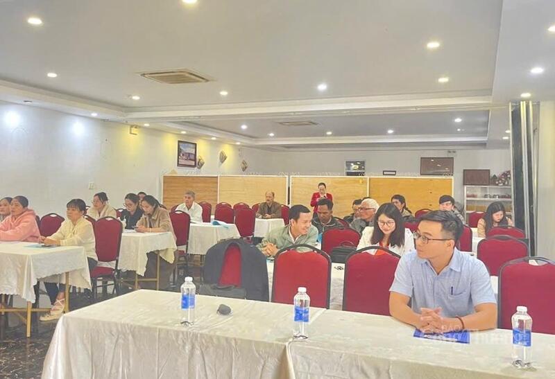 Lớp tập huấn phát triển nguồn nhân lực thương mại vùng đồng bào dân tộc thiểu số và miền núi tại xã Chư Pưh.