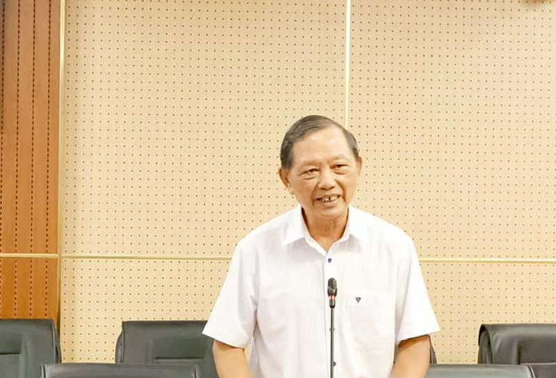 Ông Nguyễn Kim Đoán, Phó Chủ tịch Hiệp hội Chăn nuôi Đồng Nai. Ảnh: N.H