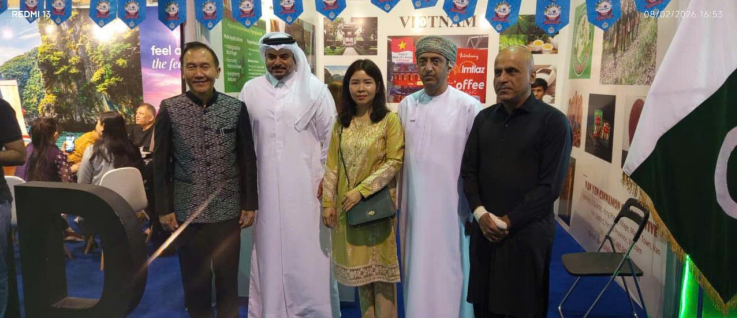 Gian hàng Việt Nam tại Hội chợ quốc tế “My Karachi-Oasis of Harmony” 2026.