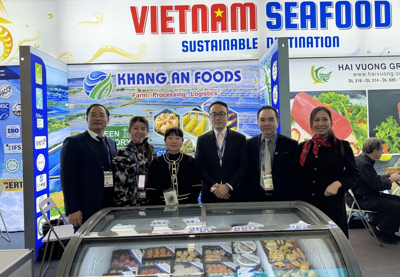 Việt Nam có 21 doanh nghiệp tham gia khu vực gian hàng quốc gia tại Triển lãm Thủy sản Bắc Mỹ.