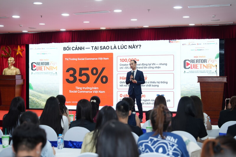 Theo ông Đỗ Hững Hưng, thị trường Sosial Commerce Việt Nam tăng trưởng 35%/năm
