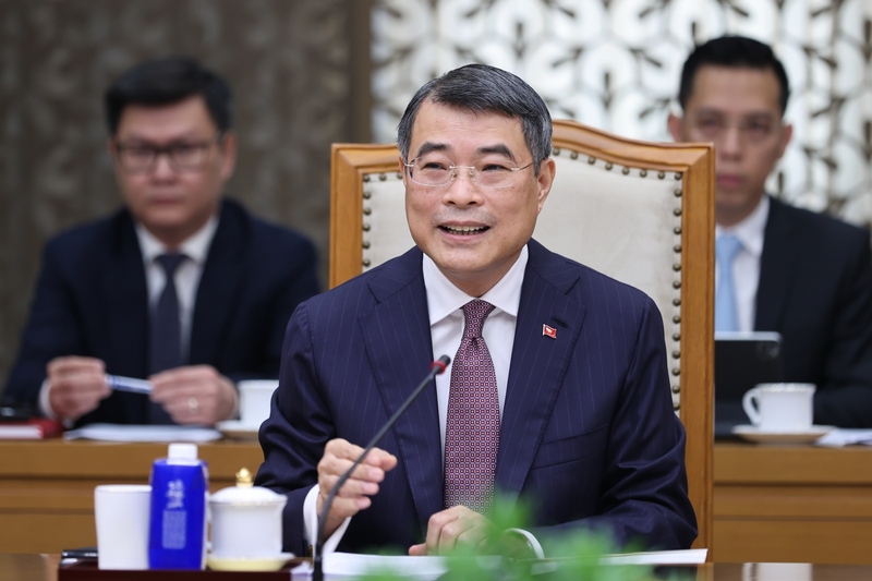 Thủ tướng Chính phủ Lê Minh Hưng mong muốn hai bên tiếp tục phối hợp chặt chẽ, thúc đẩy quan hệ Đối tác Chiến lược Toàn diện ngày càng phát triển, đi vào chiều sâu, mang lại lợi ích thiết thực cho nhân dân hai nước - Ảnh: VGP/Nhật Bắc