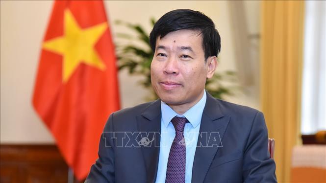 Thứ trưởng Bộ Ngoại giao Nguyễn Mạnh Cường. Ảnh: TTXVN phát