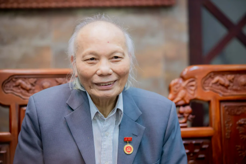 GS.TSKH. Nguyễn Mại, Chủ tịch danh dự Hiệp hội Doanh nghiệp đầu tư nước ngoài (VAFIE). Ảnh: Trọng Hiếu/Tạp chí Nhà đầu tư