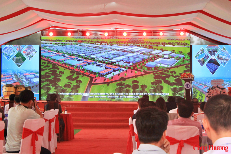 Dự án có quy mô 52,69 ha, được quy hoạch đồng bộ thành nhiều phân khu chức năng nhằm thu hút các ngành công nghiệp phù hợp với lợi thế của địa phương và khu vực Tây Nguyên. Ảnh: Hiền Mai