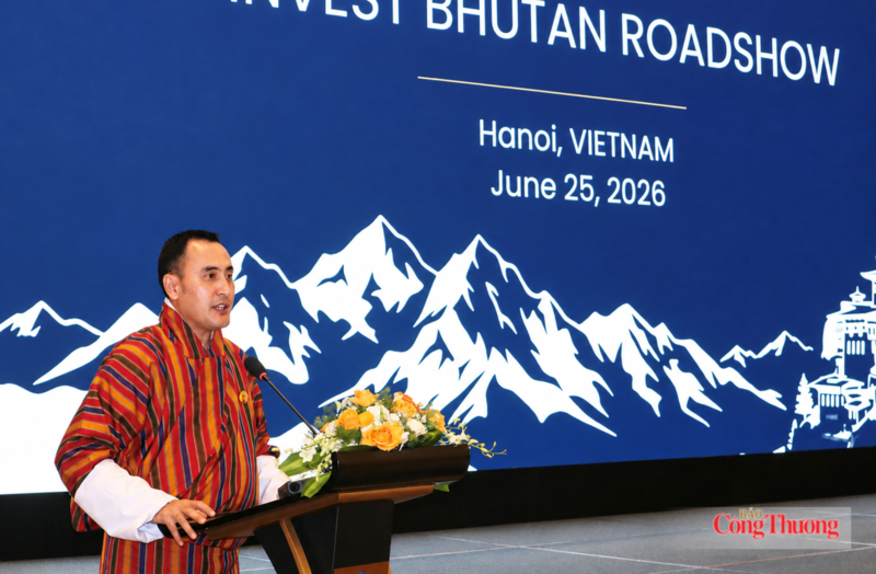 Bộ trưởng Công nghiệp, Thương mại và Việc làm Bhutan Lyonpo Namgyal Dorji. Ảnh: Phương Trang