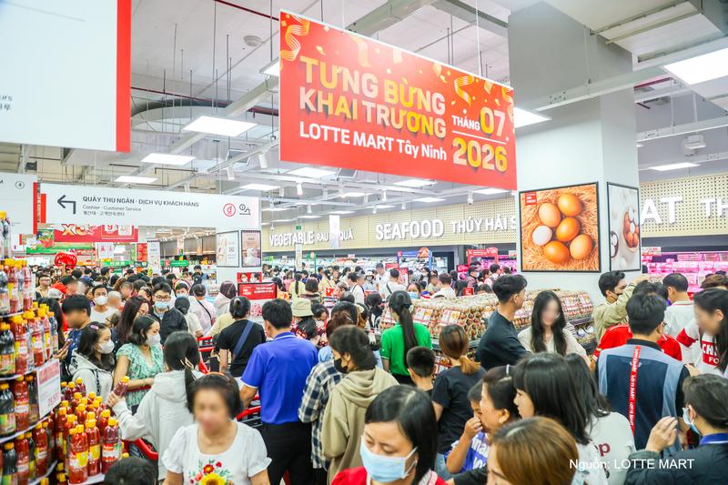 LOTTE MART khai trương siêu thị tại tỉnh Tây Ninh vào đầu tháng 7