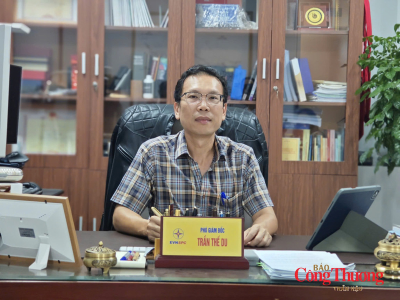Ông Trần Thế Du, Phó Giám đốc Công ty Điện lực Đồng Nai