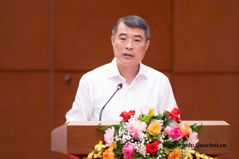 Bí thư Đảng ủy Chính phủ, Thủ tướng Chính phủ Lê Minh Hưng phát biểu tại Hội nghị. Ảnh: Vũ Hiếu
