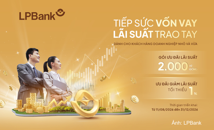 LPBank triển khai chương trình Tiếp sức vốn vay lãi suất trao tay dành riêng cho khách hàng SME