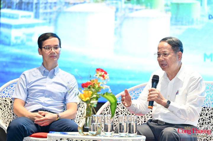 PGS.TS Ngô Trí Long, Chủ tịch Hiệp hội Tư vấn Tài chính Việt Nam chia sẻ các nội dung về giá điện, huy động vốn và chia sẻ rủi ro đối với phát triển điện khí LNG.
