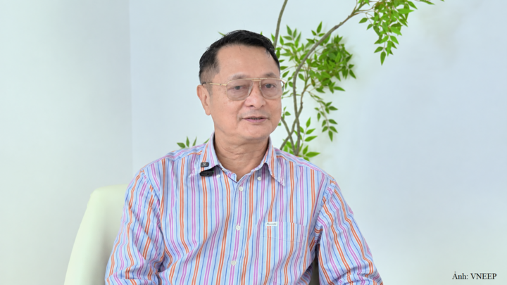 TS. Trần Văn Lượng, Chủ tịch Hội Khoa học kỹ thuật nhiệt Việt Nam. Ảnh: VNEEP
