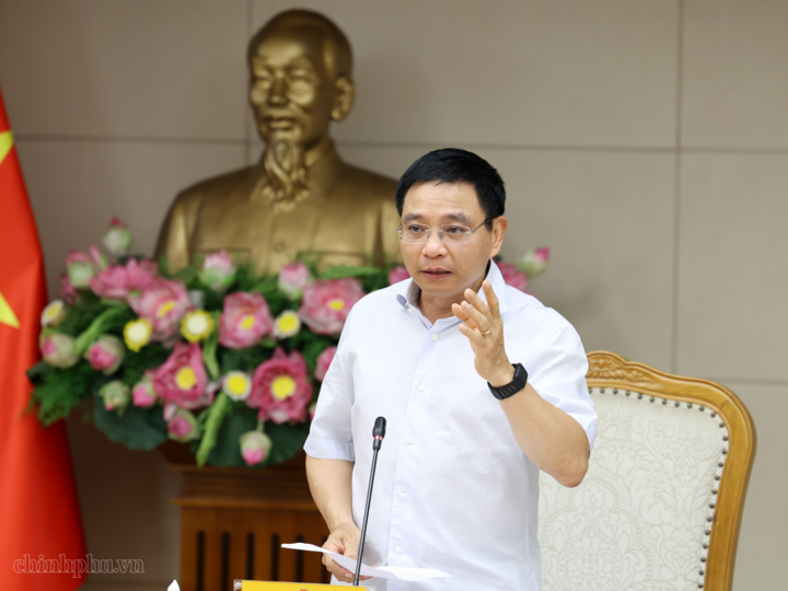 Phó Thủ tướng Nguyễn Văn Thắng kết luận cuộc họp - Ảnh: chinhphu.vn/Đức Tuân
