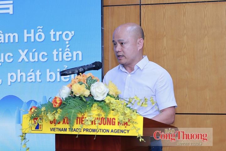 Ông Tạ Mạnh Cường, Giám đốc Trung tâm Hỗ trợ Xúc tiến thương mại và đầu tư, Cục Xúc tiến thương mại, Bộ Công Thương