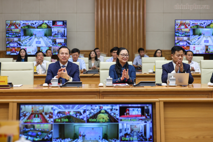 Lãnh đạo Bộ Giáo dục và Đào tạo tham dự Hội nghị - Ảnh: chinhphu.vn/Nhật Bắc