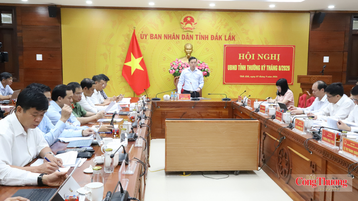 Hội nghị sơ kết tình hình phát triển kinh tế - xã hội, bảo đảm quốc phòng, an ninh tháng 8, triển khai nhiệm vụ tháng 9/2026 của tỉnh Đắk Lắk.