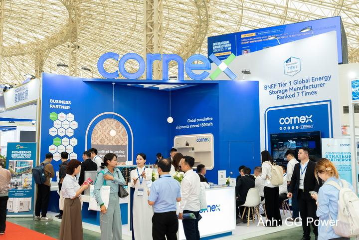 Tại sự kiện Vietnam New Energy Expo 2026, GG Power cùng Corex đã giới thiệu các sản phẩm và giải pháp lưu trữ năng lượng BESS cho nhiều quy mô ứng dụng.