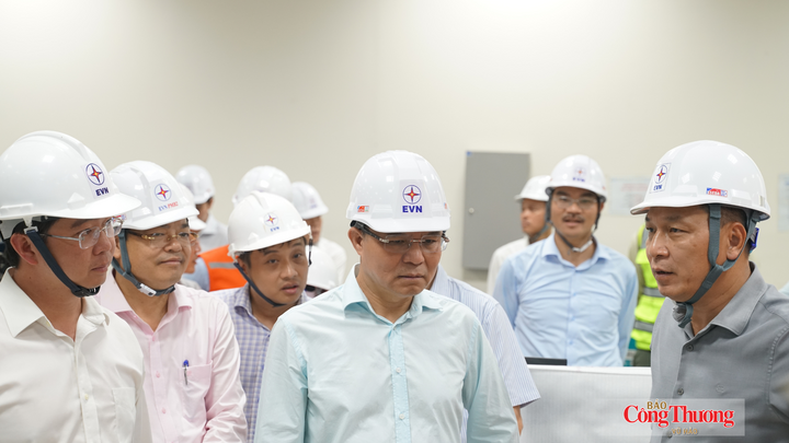 Bộ trưởng Lê Mạnh Hùng chỉ đạo đẩy nhanh tiến độ các dự án tại Trung tâm Điện lực Quảng Trạch  - 7
