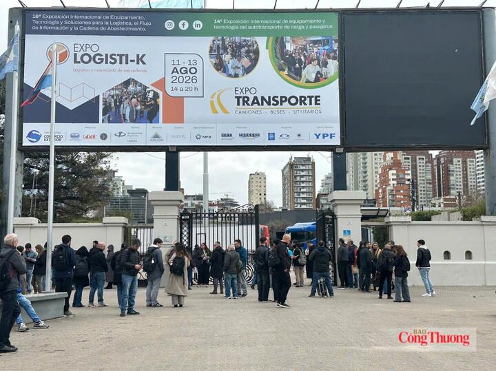 Thương vụ Việt Nam tại Argentina hỗ trợ doanh nghiệp Việt Nam tham dự Expo Transporte 2026 và Expo Logisti-k 2026.