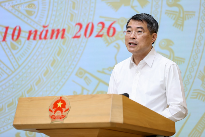Thủ tướng Lê Minh Hưng phát biểu kết luận Hội nghị triển khai thực hiện Chương trình mục tiêu quốc gia phát triển văn hóa - xã hội, nông thôn, dân tộc miền núi giai đoạn 2026-2035 - Ảnh: chinhphu.vn/Nhật Bắc