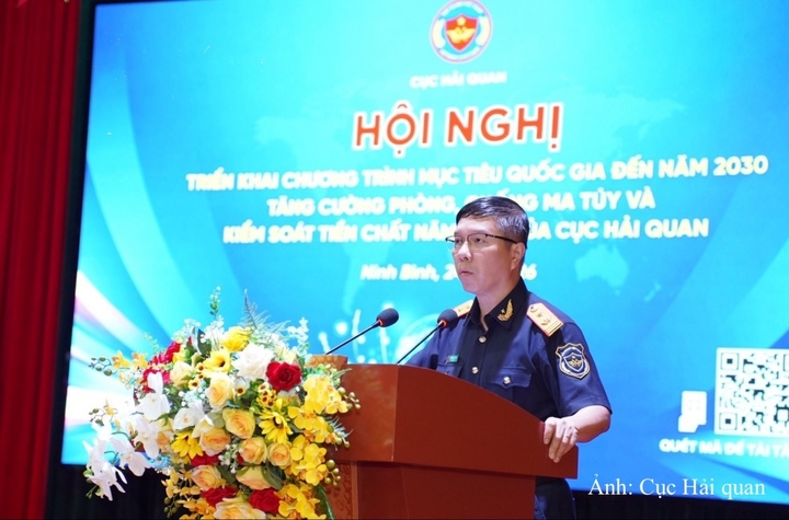 Phó Cục trưởng Lưu Mạnh Tưởng phát biểu tại hội nghị ngày 24/4/2026.